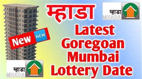 goregaon mhada lottery|mhada lottery 2022 mumbai goregaon.